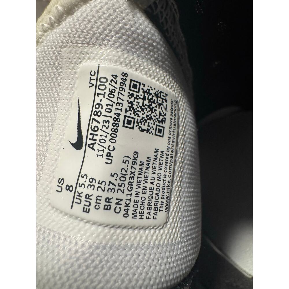 Nike Air Max 270 White Black Women's Size 8 Sneaker AH6789-100 Brand New NIB - Picture 10 of 12